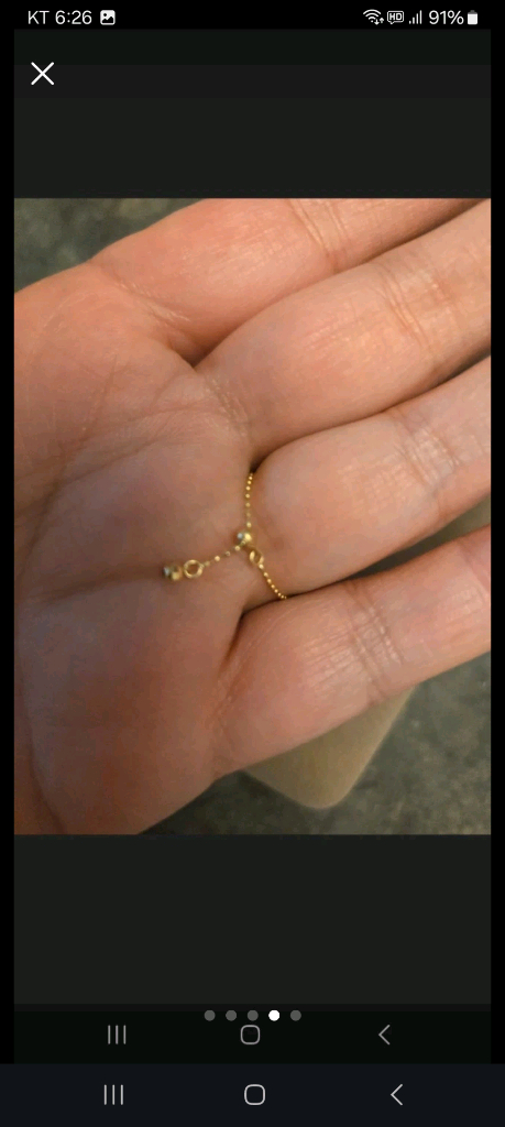 18k프리사이즈체인반지=새상픔.총두개있음--4