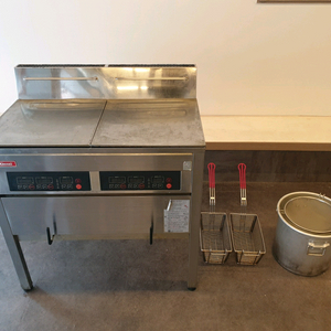 린나이업소용 튀김기 2구