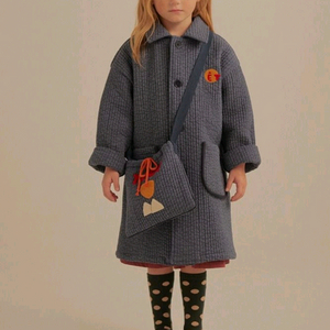 젤리멜로 면 퀼팅 누빔코트.( 아동 130)