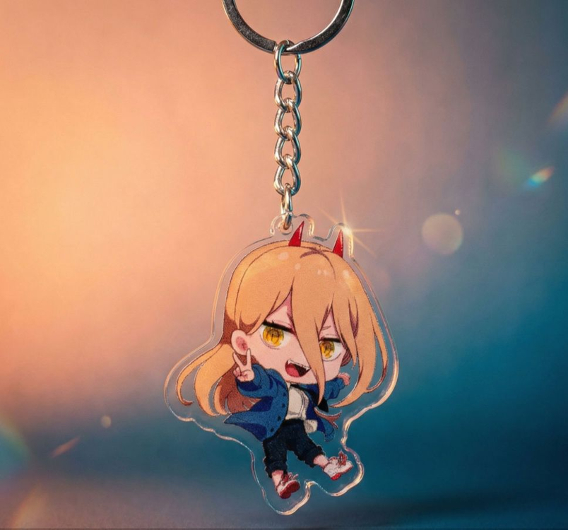 체인소맨 파워 아크릴키링 한정판매--0