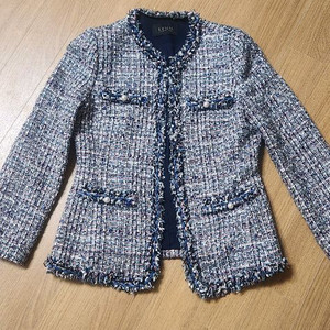 린 트위드 자켓66