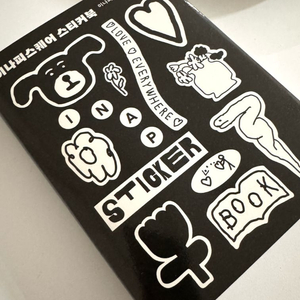 이나피스퀘어 스티커북 택포