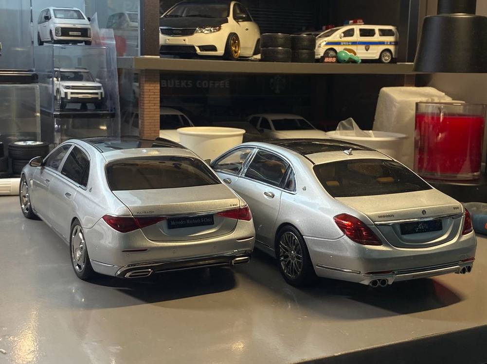 1:18 올모스트리얼 마이바흐 s680 (w223)--1