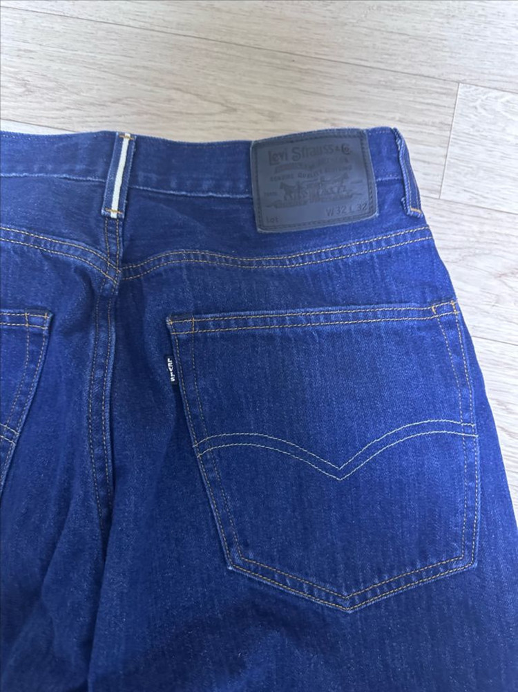(32) 리바이스 블루탭 마커 루즈 진 진청 청바지--2