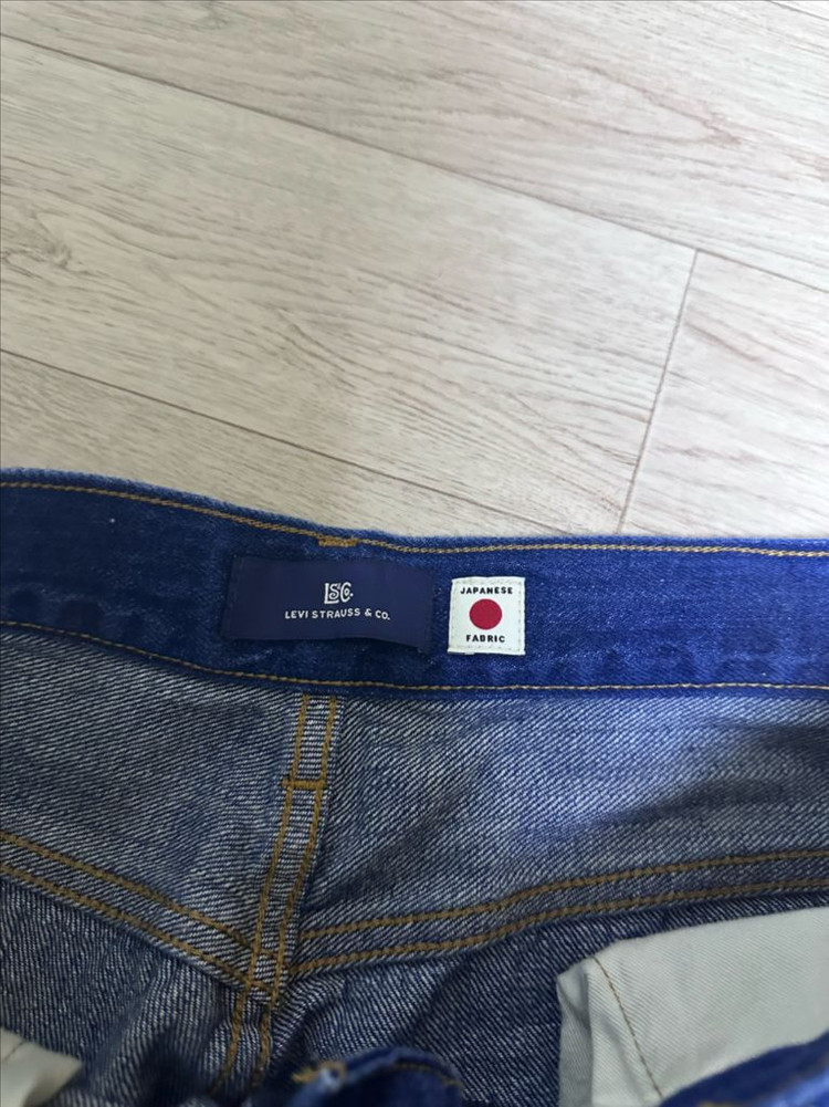 (32) 리바이스 블루탭 마커 루즈 진 진청 청바지--3