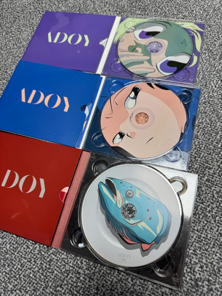 아이리버 CD플레이어 겸 블루투스 스피커 + ADOY 앨범 세트 이미지