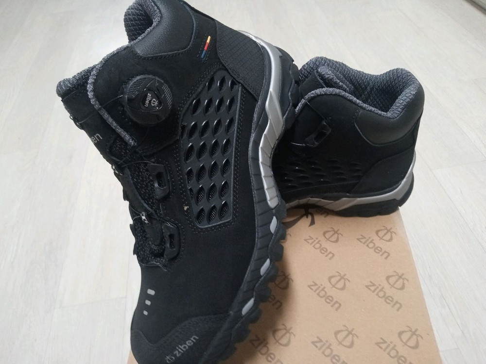 지벤215A 안전화 275 방수 에어메쉬 천연소가죽 새제품 지벤안전화 이미지