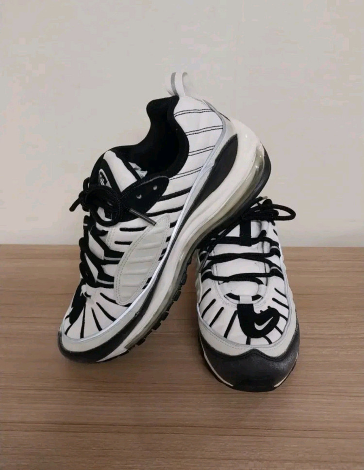 여성 나이키 에어맥스 98 얼룩말 오레오 운동화 (245) 이미지
