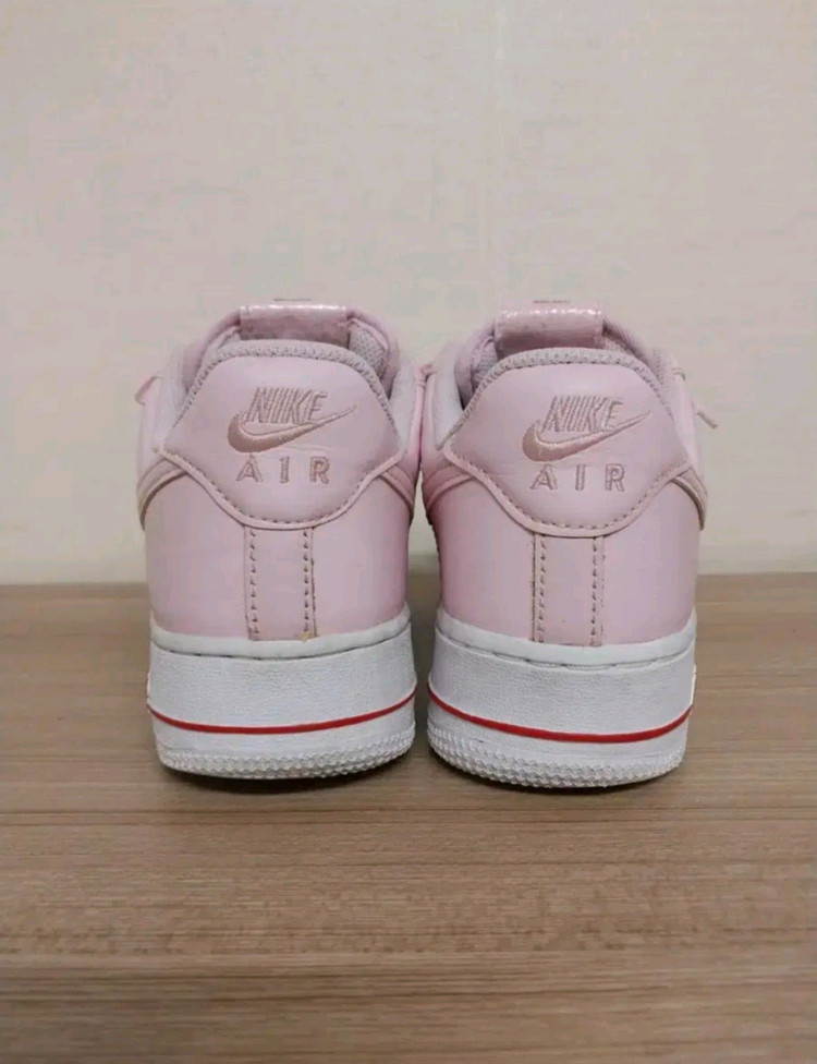 남성 나이키 에어포스1 07 LX 핑크로즈 운동화 (250)--5