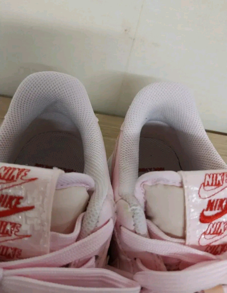 남성 나이키 에어포스1 07 LX 핑크로즈 운동화 (250)--6