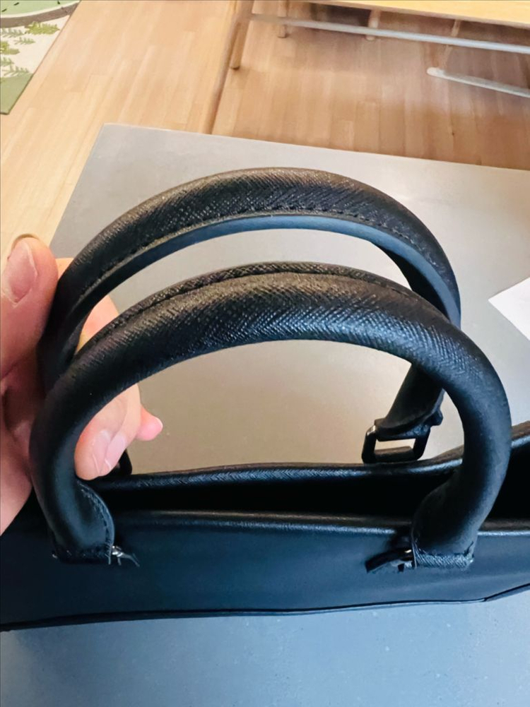 에스콰이어 가죽 남성 크로스백(서류 노트북 가방)--2