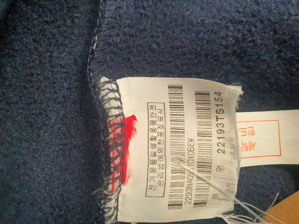 (새상품) 팬텀스포츠 여성 기모 로고 맨투맨 (90-95)--7