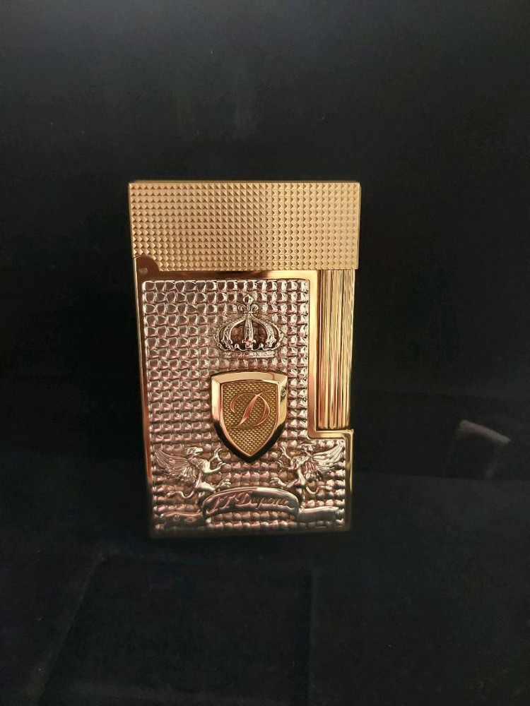 [새상품,한정판,백화점판] 듀퐁라이터 리미티드 에디션 호텔 파티큘리에 금장 쌍불 듀퐁 라이타--1