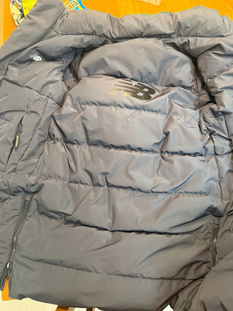 뉴발란스 키즈 롱패딩 양면 키 130-140 추천--4