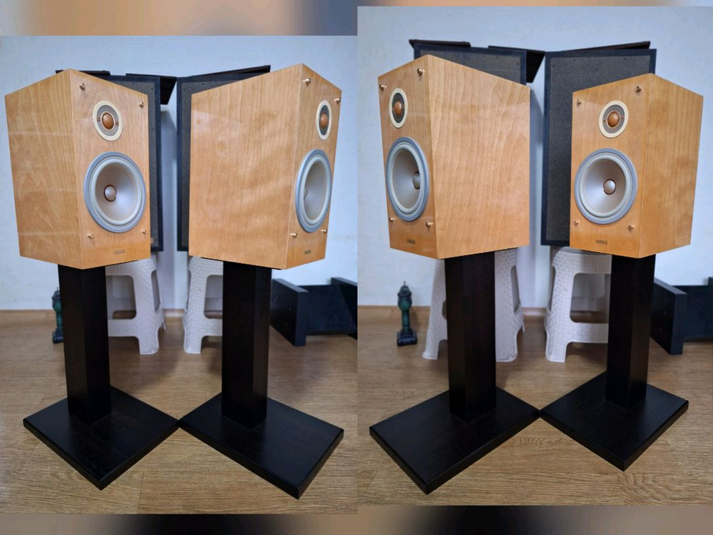 스탠드포함/오버홀/야마하 NS-1 알리코 스피커 빈티지 레트로 인테리어 앤틱 오디오 하이파이 가게 매장 카페 이미지