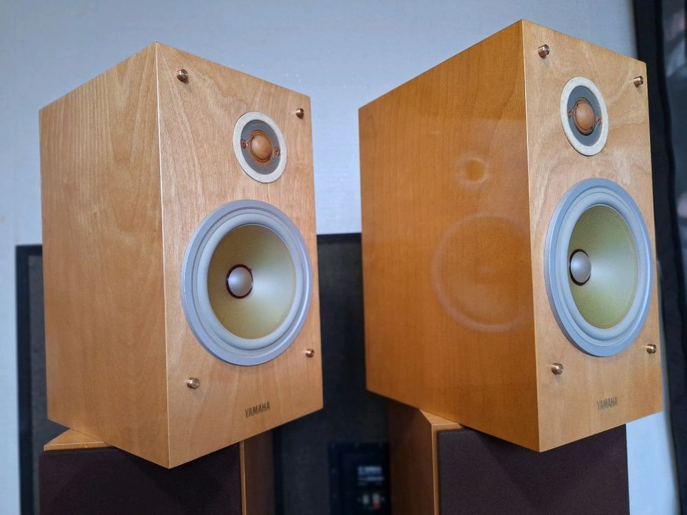 오버홀/야마하 NS-1 알리코 스피커 빈티지 레트로 인테리어 앤틱 오디오 하이파이 가게 매장 카페 이미지