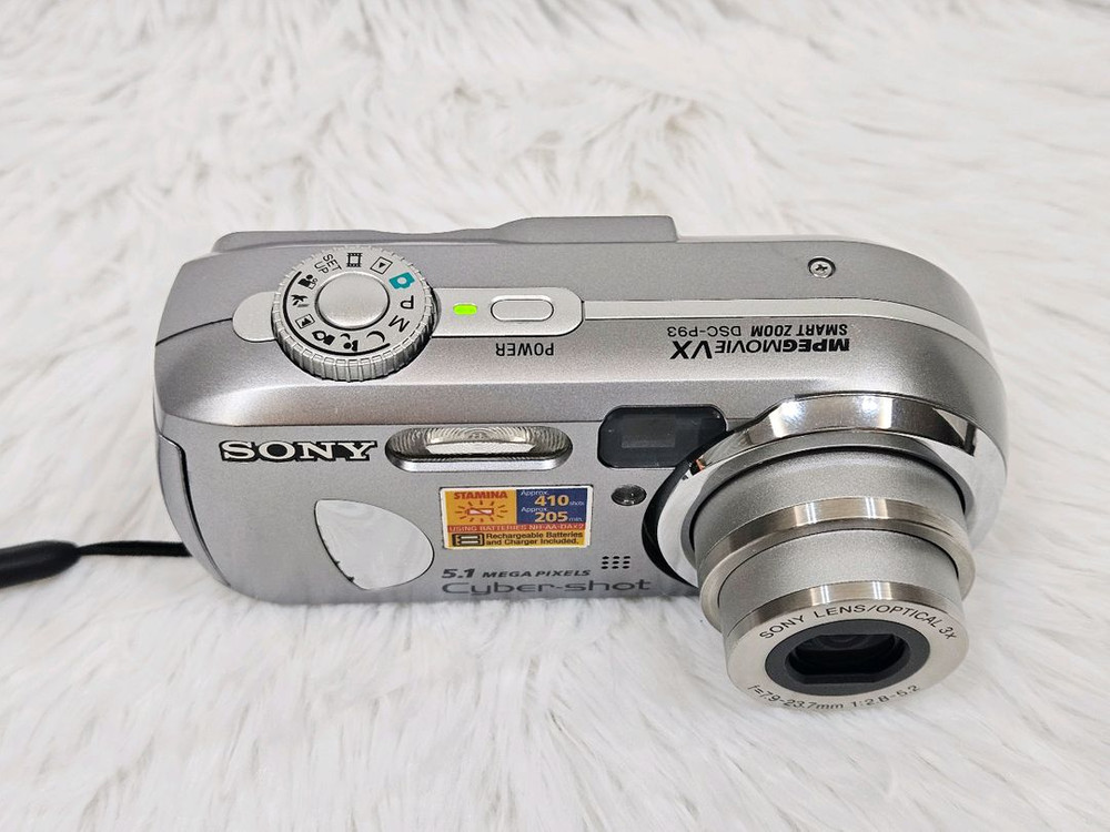 [A급] 소니 사이버샷 DSC-P93 디카, 디지털카메라 판매--4