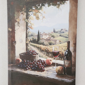 새상품)원목프레임 캔버스 그림액자