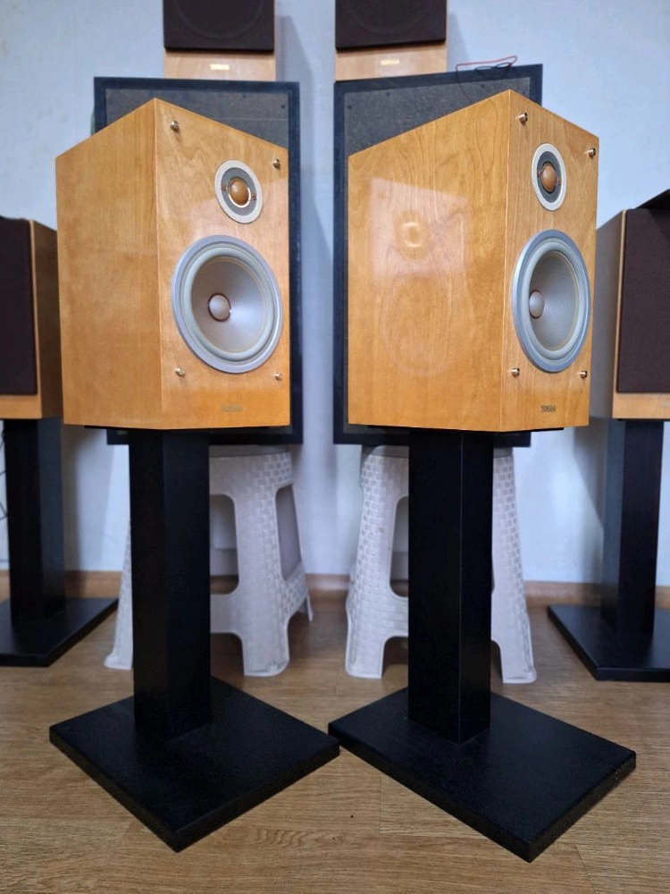 (스탠드포함/오버홀) yamaha NS-1 알리코 스피커/ 빈티지 레트로 y2k 인테리어 가게 카페 매장 오디오 이미지
