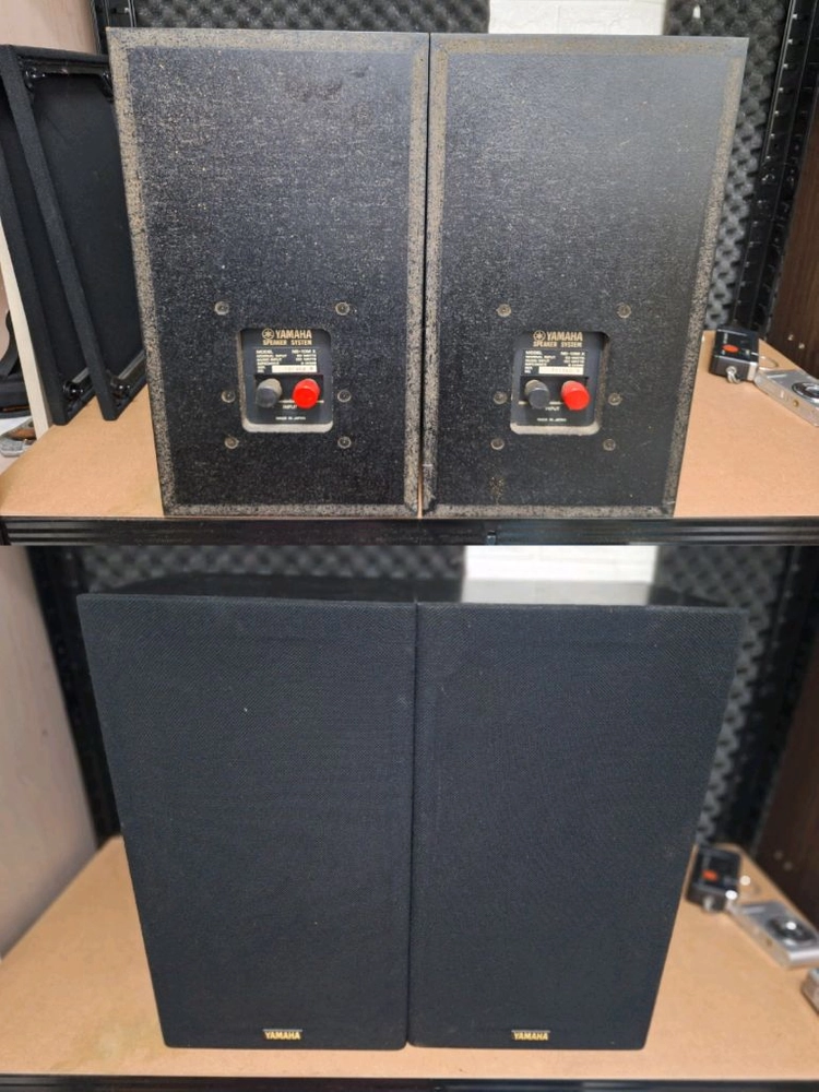 야마하 NS-10MX 모니터링 스피커 오디오 명기 빈티지 레트로 앤틱 인테리어 스튜디오 카페 가게 매장 하이파이 이미지