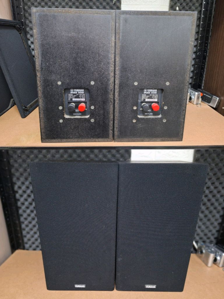 야마하 NS-10M PRO 스튜디오 모니터 스피커 명기 빈티지 레트로 오디오 가게 카페 매장 인테리어 하이파이 이미지