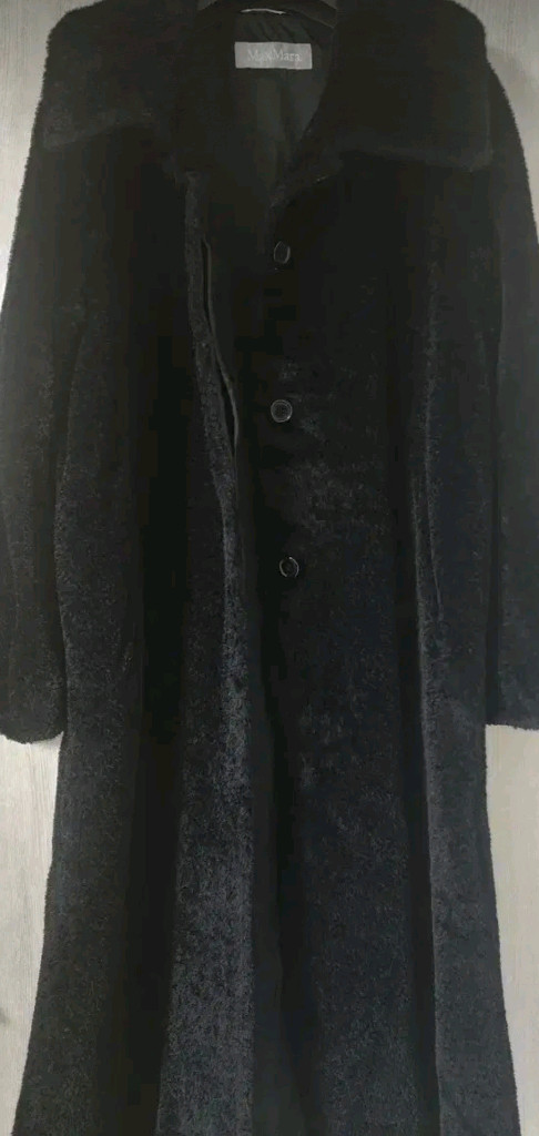 막스마라 알파카 버진울 롱코트 이미지