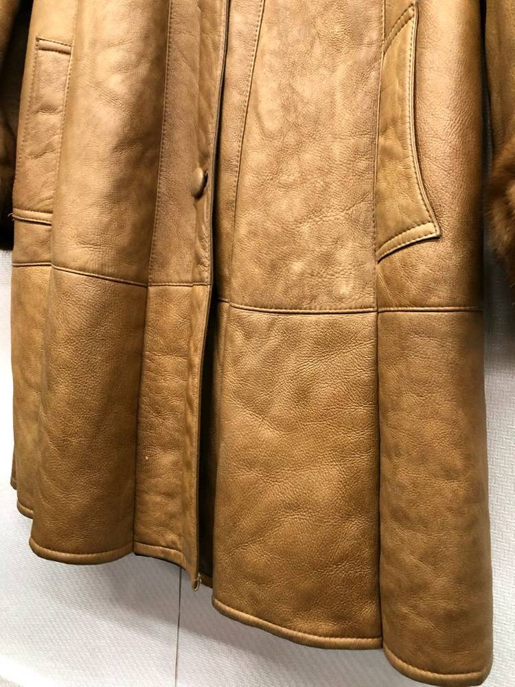 천연 양가죽 양털 무스탕 (66~77)--2