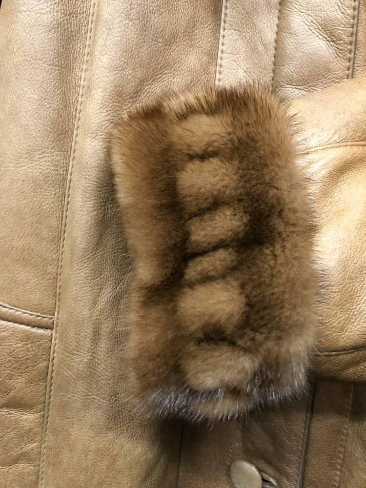 천연 양가죽 양털 무스탕 (66~77)--4