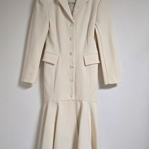 머메이드 라인 코트 겸 원피스