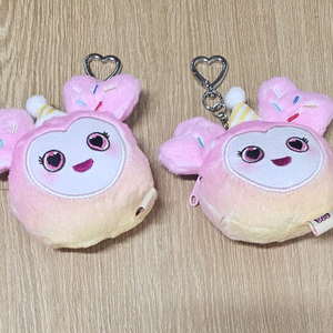 정픔)트와이스10년주키링인형 2개새상품미사용