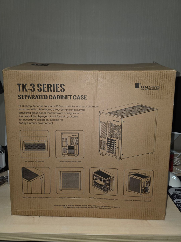 존스보 TK-3 BTF 화이트 / 어항형 컴퓨터 케이스 판매--5