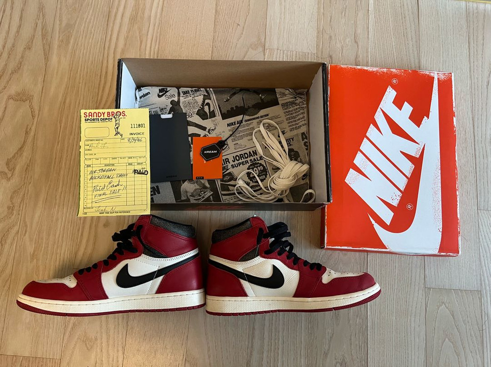 조던1 하이 / 시카고 로스트앤파운드 / 265--1