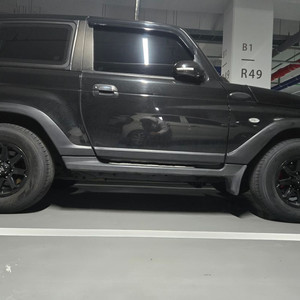 뉴코란도 겔로퍼2 렉스턴 무쏘 차량용 16인치 휠타이어 세트 이미지