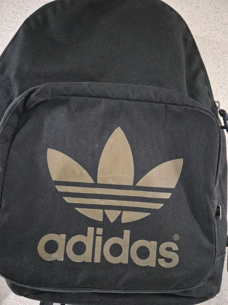 아디다스 빈티지 백팩 가방--1