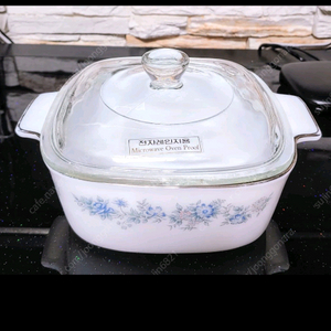 수십년전 귀한 밀크글라스 튜린 /미사용 /2셋트(각각.25,000원) 이미지