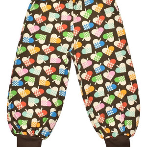 (새상품, 정품) 25년도 겨울 던스 스웨덴 초코 하트 배기팬츠