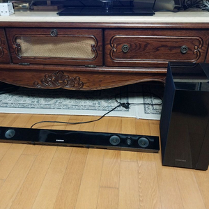 삼성 돌비디지털 사운드바 +우퍼(TV, 블루투스 가능)