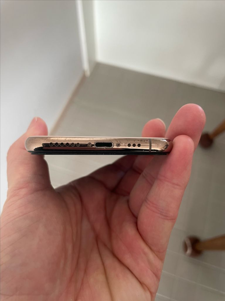 아이폰 xs 256 골드--9