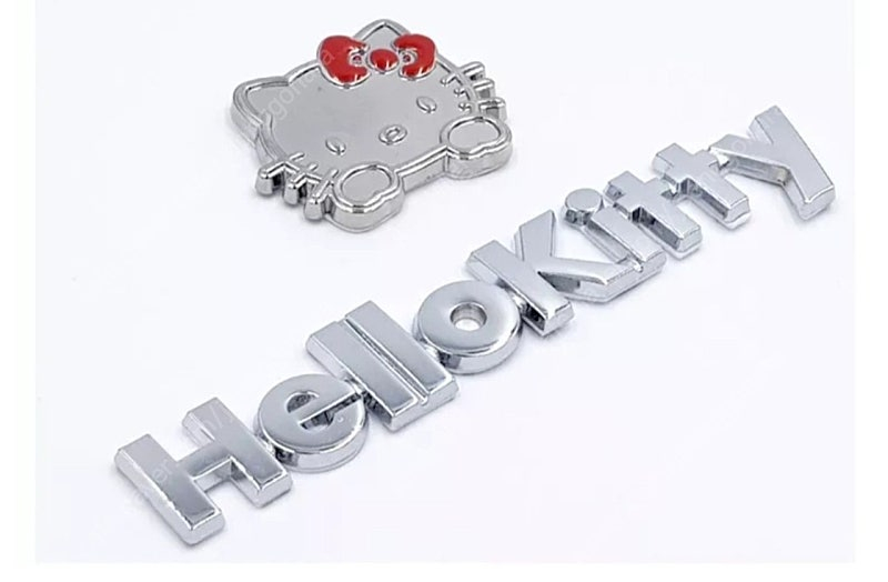 헬로키티 차량용품 안전벨트커버 기어커버 도트패턴 CD바이져 정리 이미지