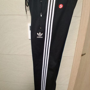 아디다스 기모안감 새상품 블랙 S