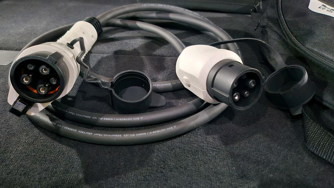 이볼루션 전기차 충전 케이블 5핀 커넥터 3m 이미지