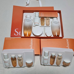 쇼핑백+지함보 선물포장) 설화수 탄력3종 자음2종 탄력크림 선물세트