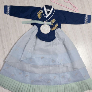 (1회착용) 여아한복 하랑한복 궁주랑 7호