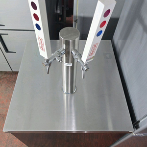 생맥주 냉장고 2구 탭 디스펜서 케그