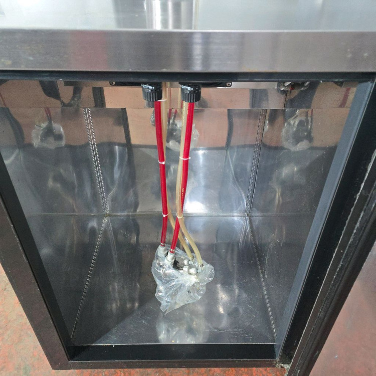 생맥주 냉장고 2구 탭 디스펜서 케그--3