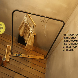 A236 옷가게행거 의류매장행거 원목행거 이동식행거 파이프 옷걸이행거제작