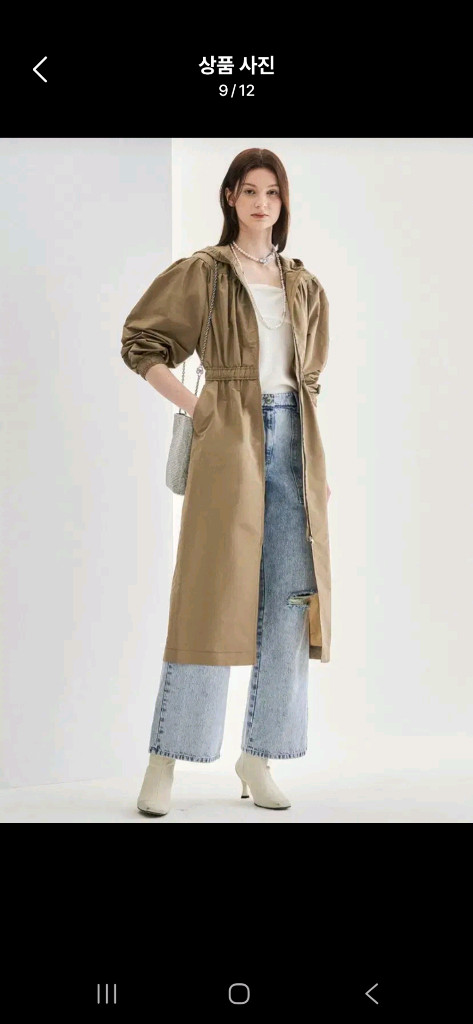 오브제 한섬후드원피스 (랑방 마인 타임 지고트 베네통--6