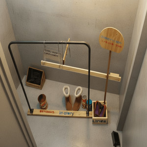 A249 옷가게행거 의류매장행거 원목행거 이동식행거 파이프 옷걸이행거제작