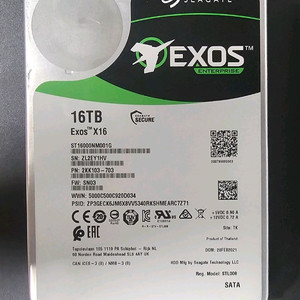 16TB HDD 씨게이트 엑소스
