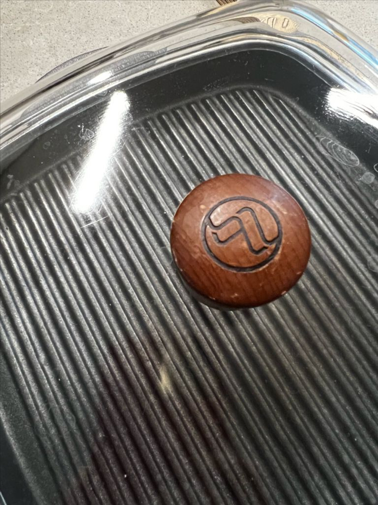 [바오먼트] 26cm 무쇠 그릴팬--3